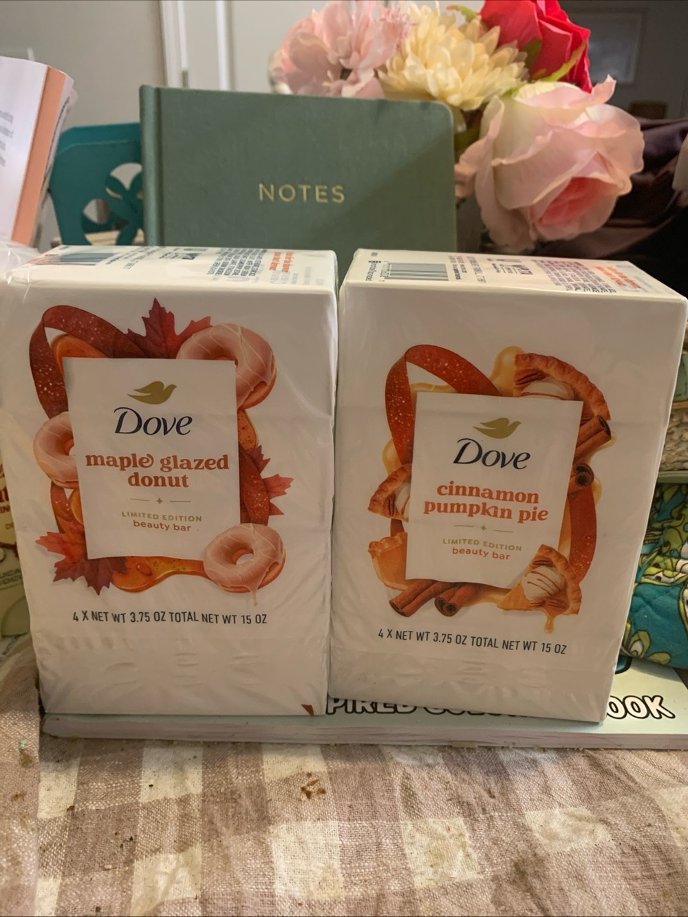 Maple Glazed Donut & Cinnamon Pumpkin Pie Limited Edition Beauty Bars - White